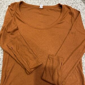 Burnt Orange Top